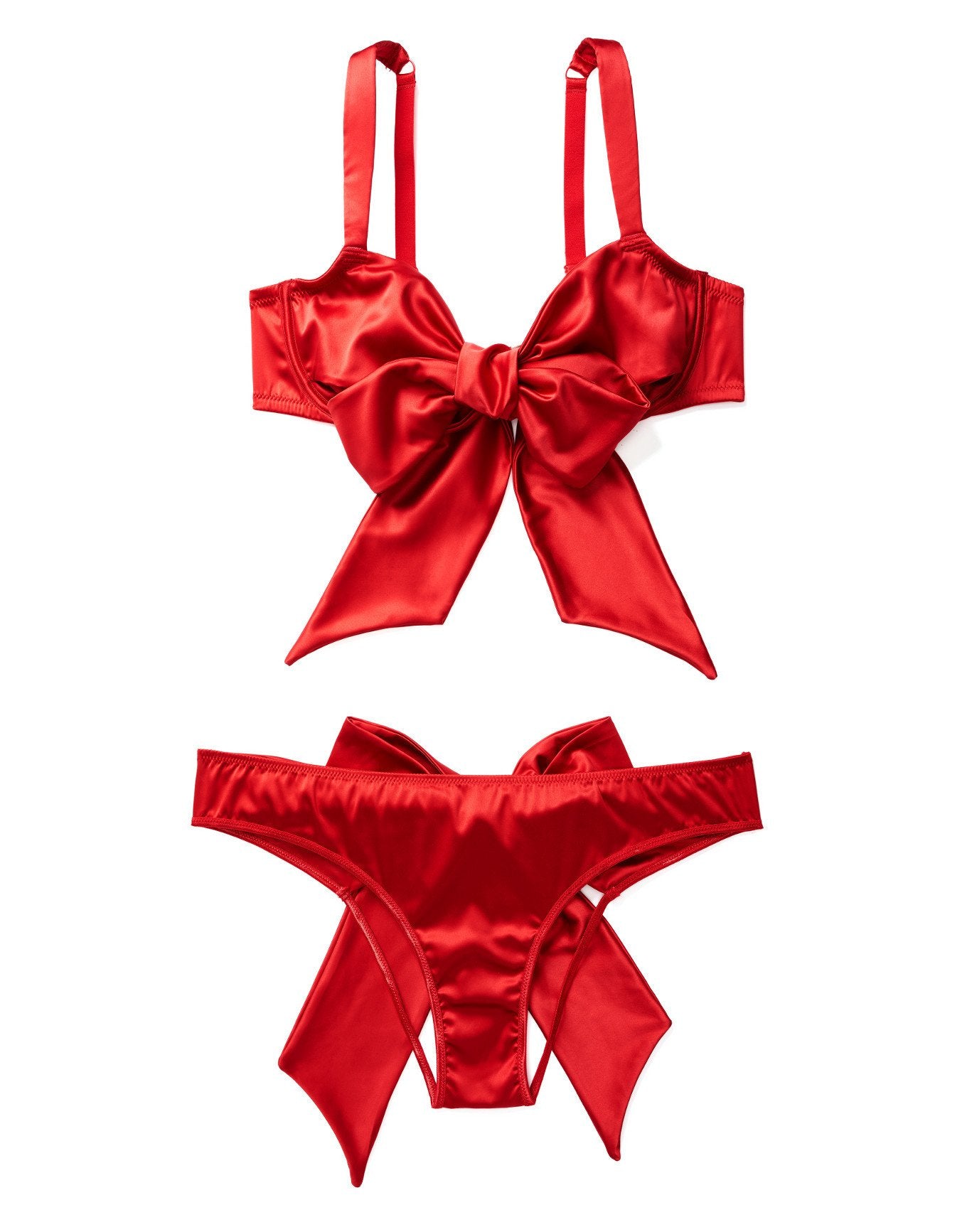 Adore Me - PUT A BOW ON IT. 🎁 — Gynger Unlined Bra & Panty