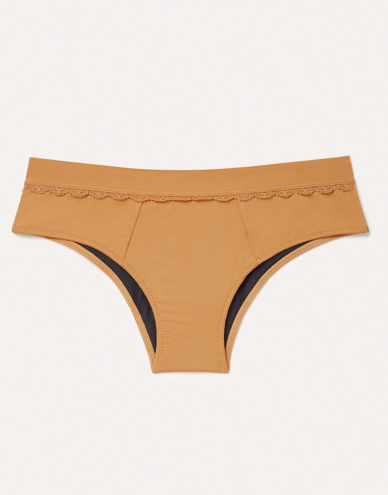 Joyja Cindy period-proof panty in color Sand Dry and shape cheeky