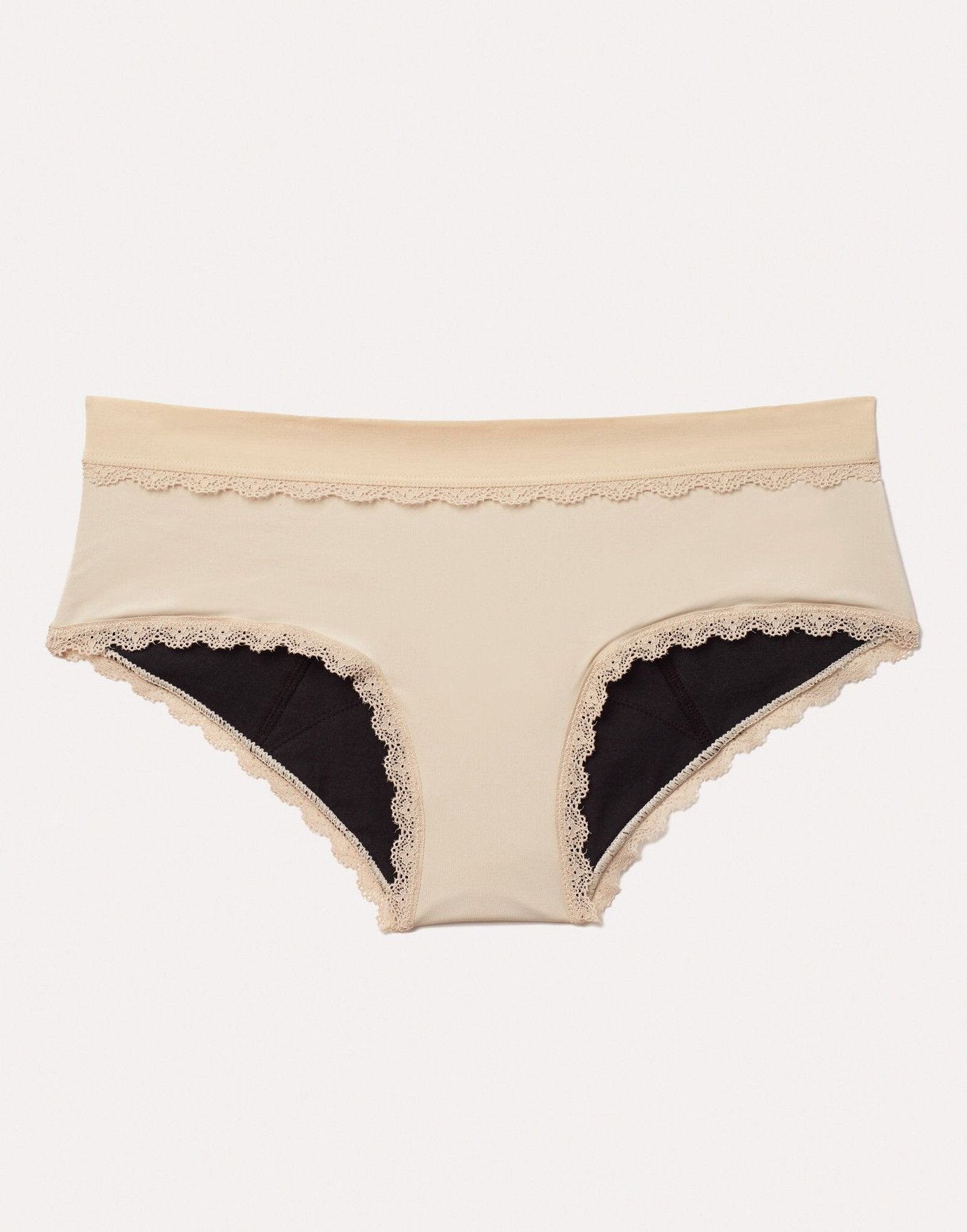 Joyja Olivia period-proof panty in color Strut The Street and shape hipster
