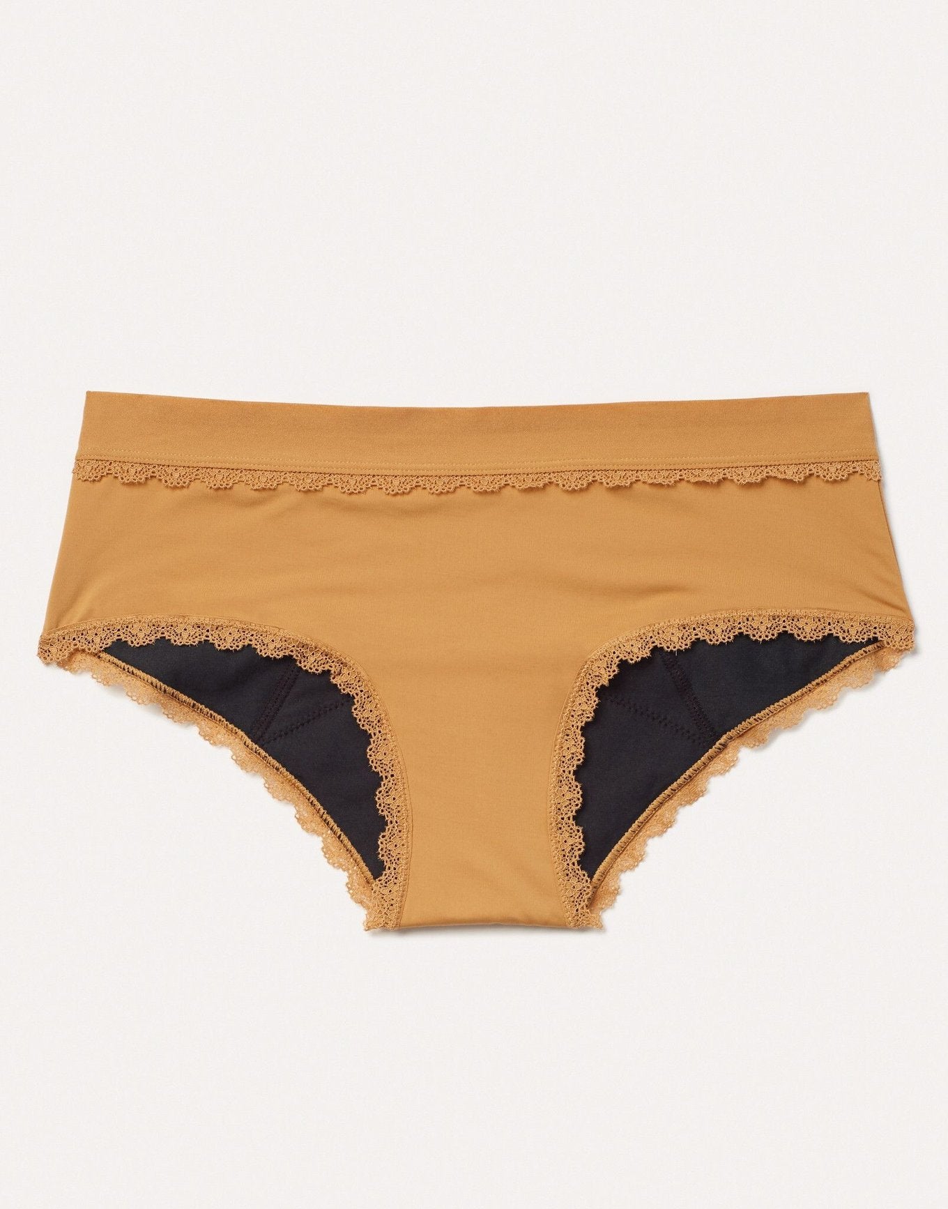 Joyja Olivia period-proof panty in color Sand Dry and shape hipster