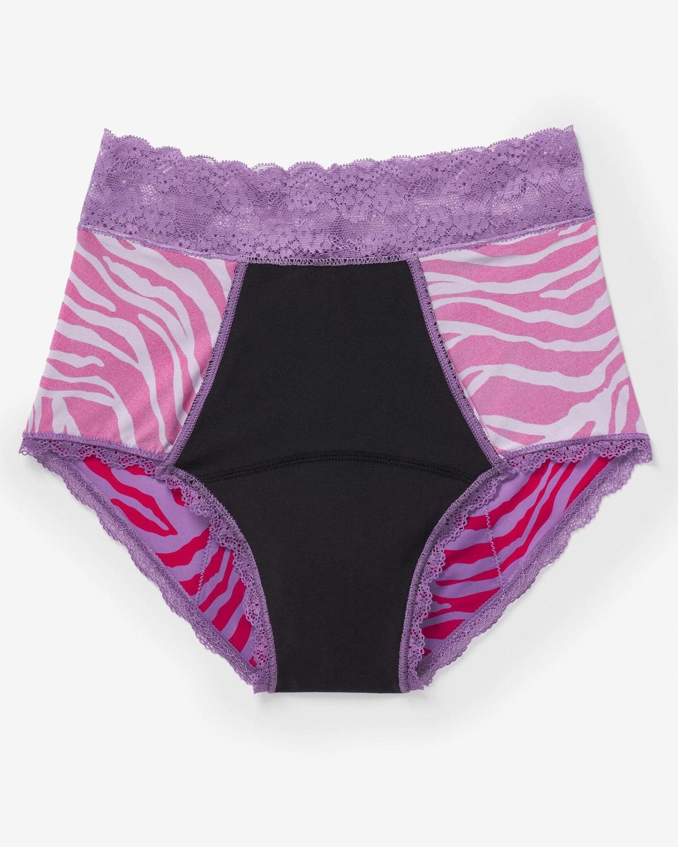 Joyja Amelia period-proof panty in color Secret Safari C02 and shape high waisted