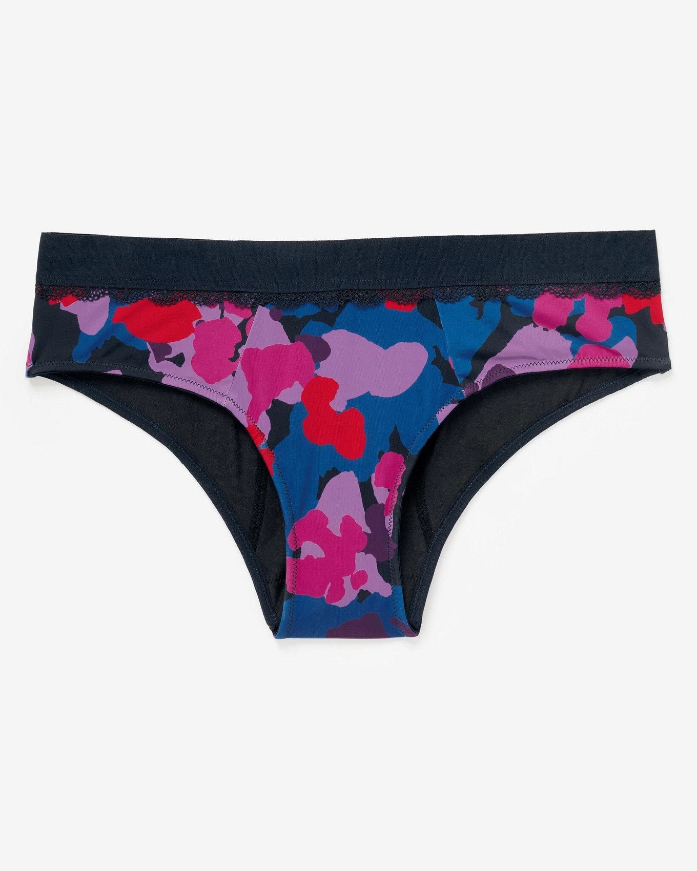 Joyja Cindy period-proof panty in color Camouflower C02 and shape cheeky