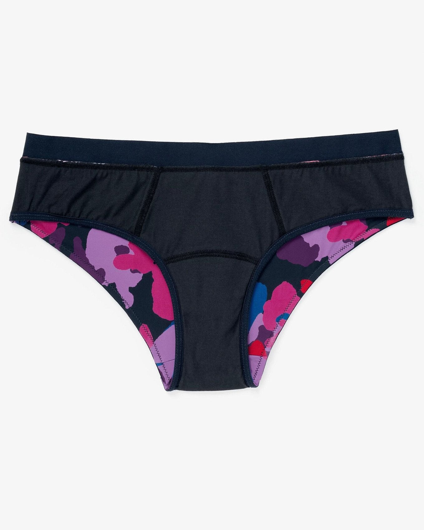 Joyja Cindy period-proof panty in color Camouflower C02 and shape cheeky