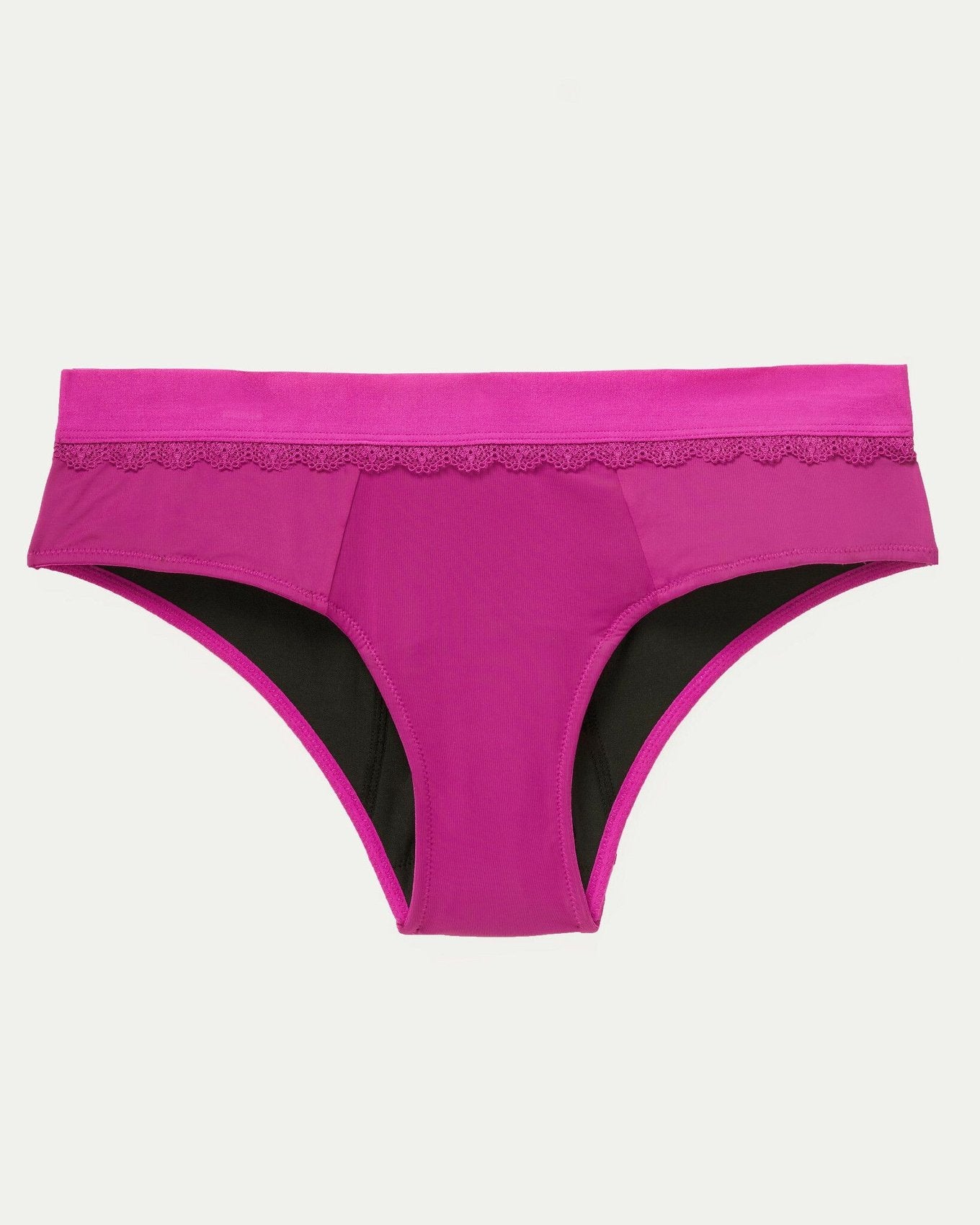 Joyja Cindy period-proof panty in color Festival Fuchsia and shape cheeky