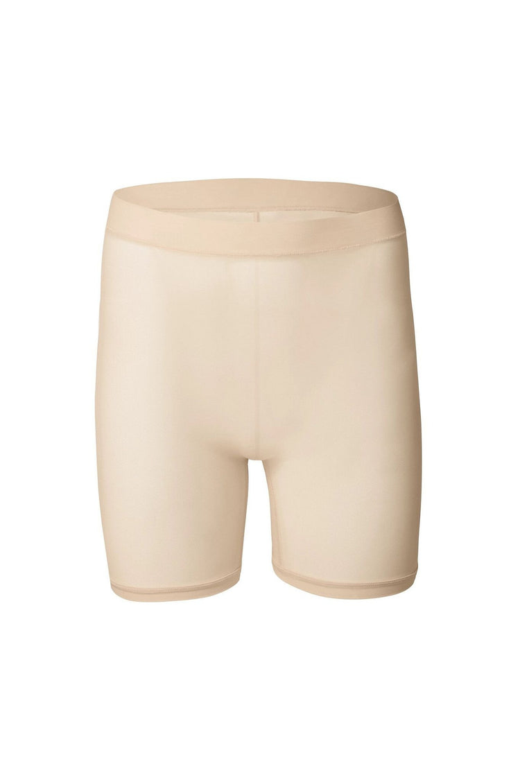 nueskin Dina Mesh High-Rise Shortie in color Dawn and shape shortie
