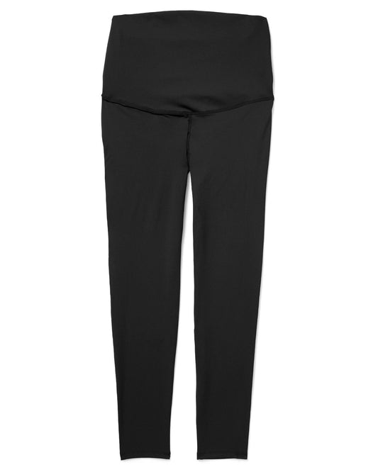 Walkpop Rachel Recycled Maternity Legging Recycled Maternity Legging in color Noir and shape legging