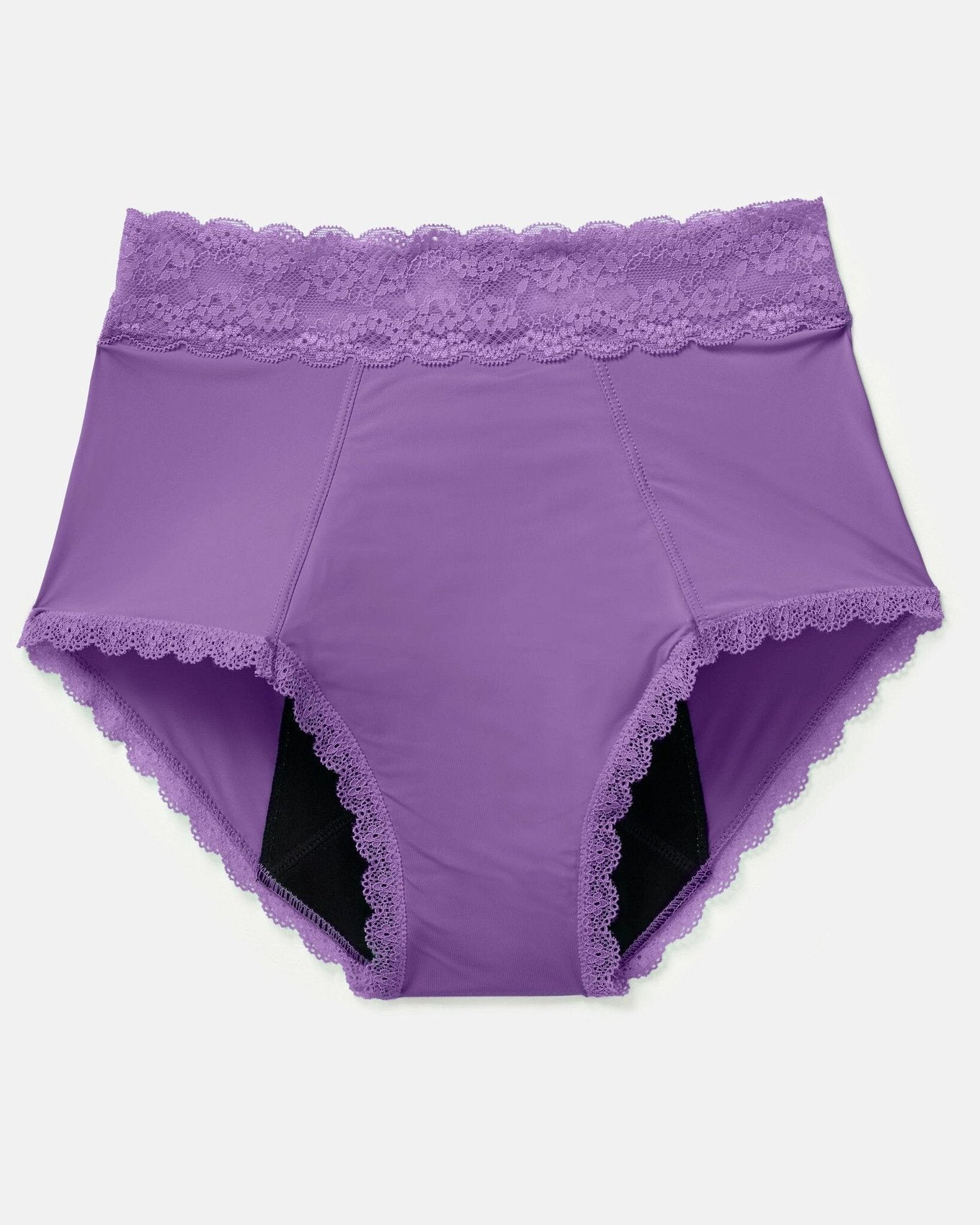 Joyja Amelia period-proof panty in color Amethyst Orchid and shape high waisted