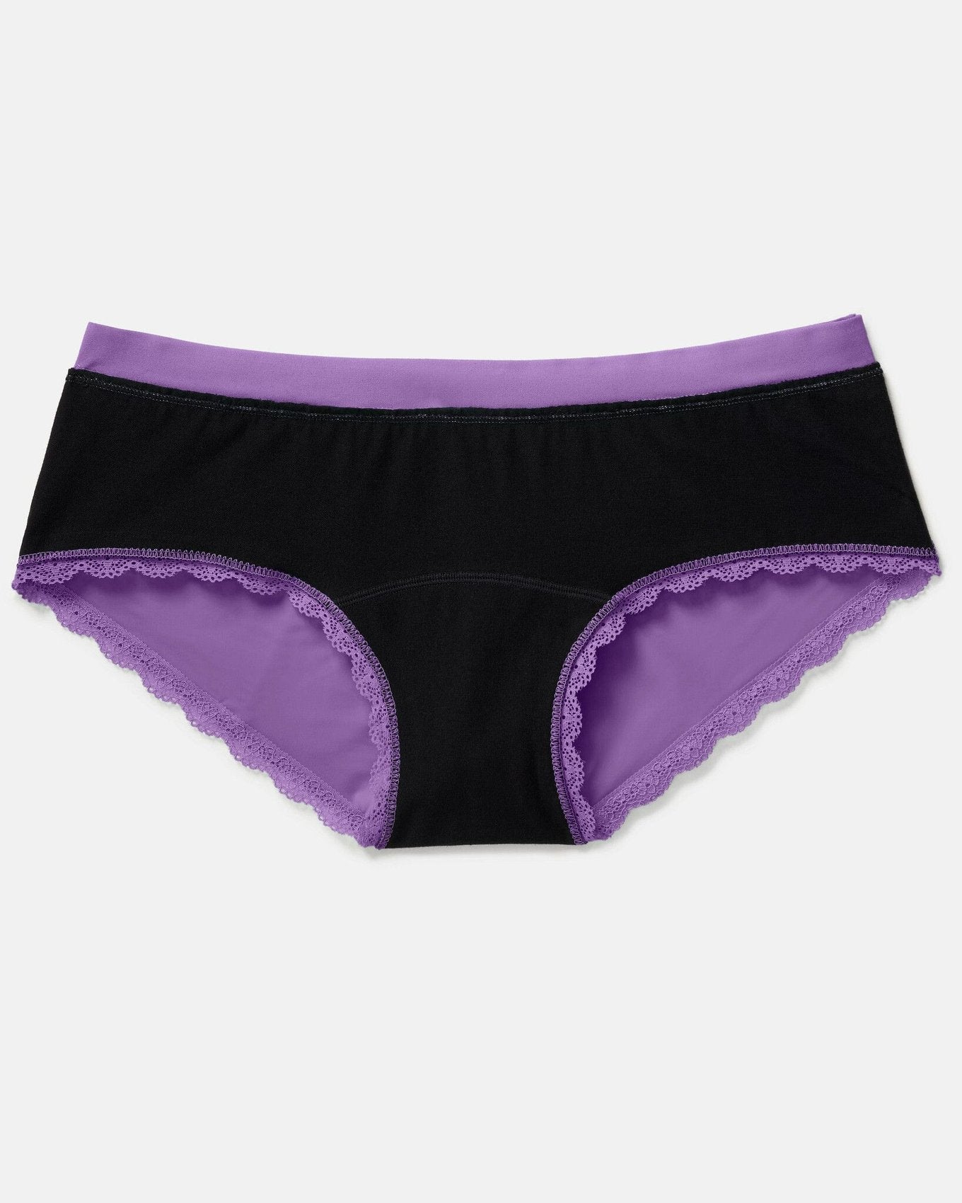 Joyja Olivia period-proof panty in color Amethyst Orchid and shape hipster