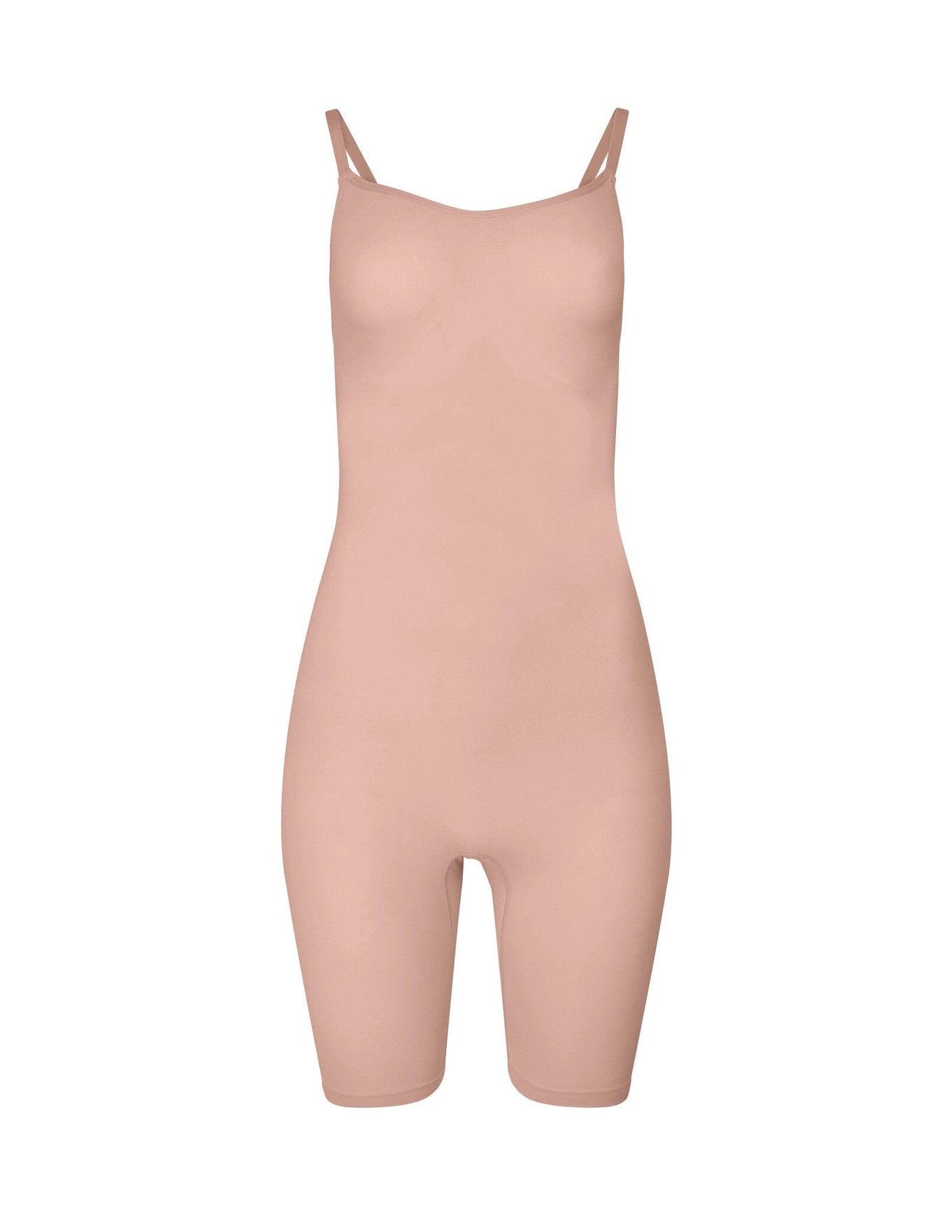 nueskin Analise High-Compression Bodysuit in color Rose Cloud and shape bodysuit