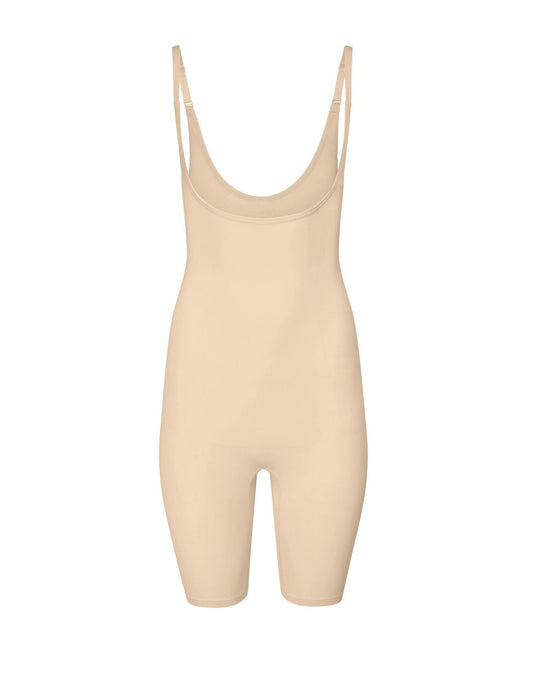 nueskin Braelynn High-Compression Underbust Bodysuit in color Dawn and shape bodysuit