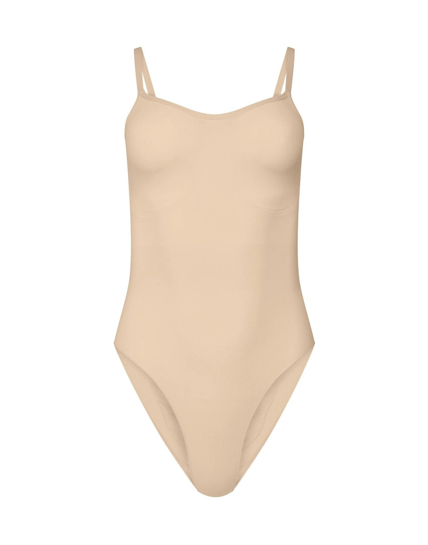 nueskin Cady High-Compression Cheeky Bodysuit in color Dawn and shape bodysuit
