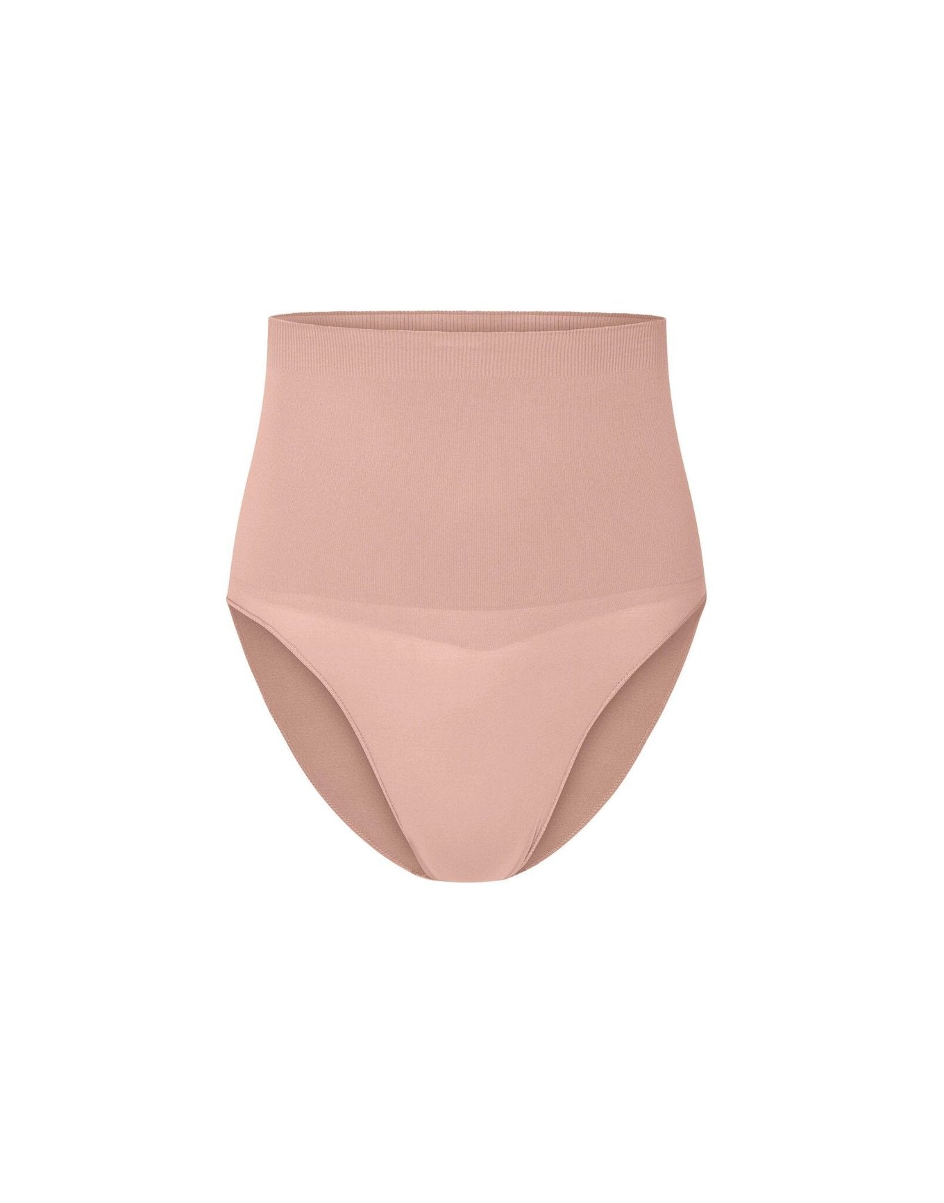 nueskin Hayley High-Compression High-Waist Bikini Brief in color Rose Cloud and shape high waisted