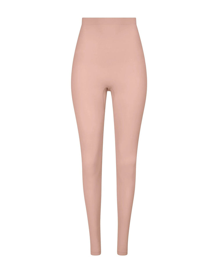 nueskin Lilya High-Compression Legging in color Rose Cloud and shape legging