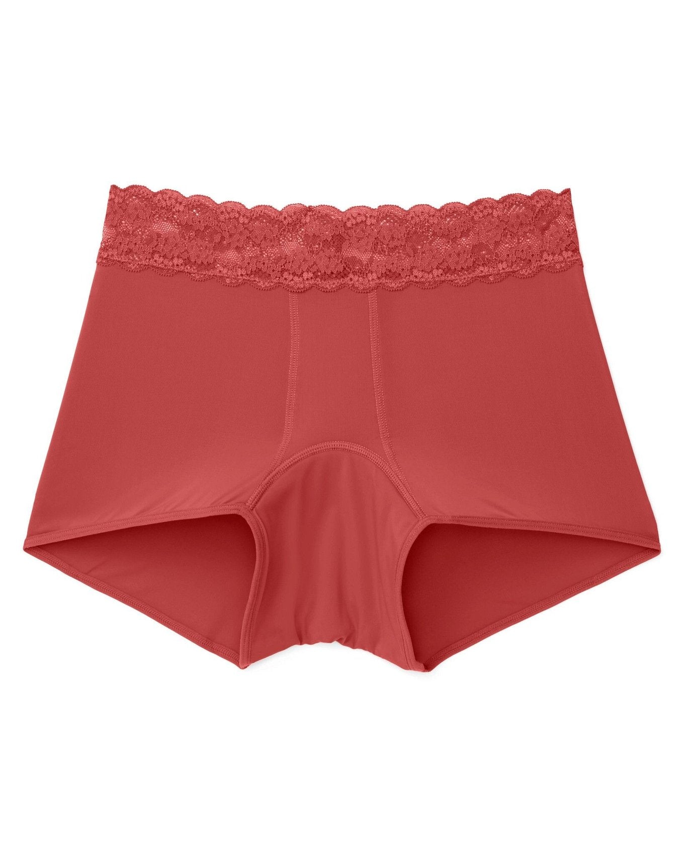 Joyja Emily period-proof panty in color Baked Apple and shape shortie