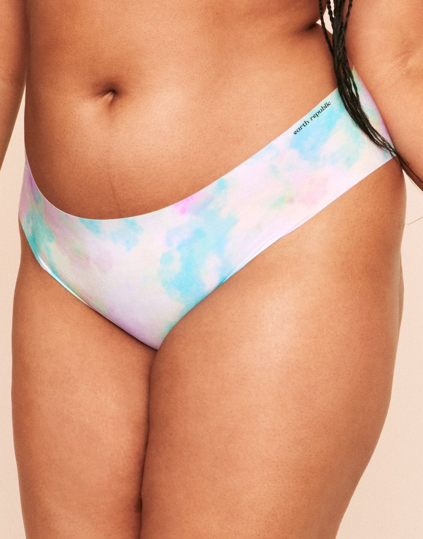 Earth Republic Marlowe Clean Cut Clean Cut Cheeky in color Smudged Unicorn and shape cheeky