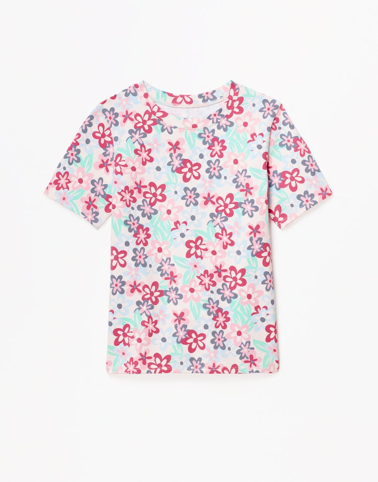 Outlines Kids Ryder in color Ditsy Girl and shape t-shirt