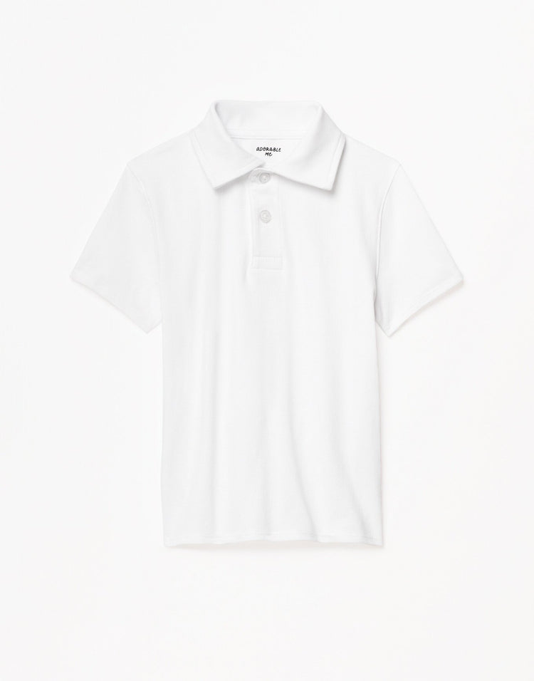 Outlines Kids Tate in color Bright White and shape shirt