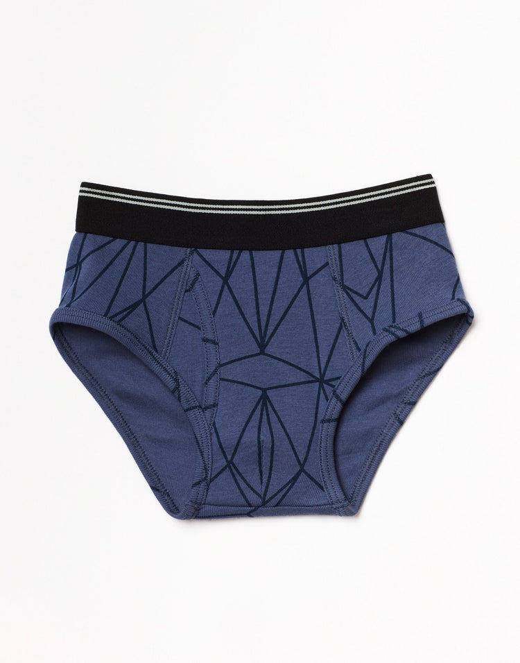 Outlines Kids Lucas in color Blue Geo and shape brief