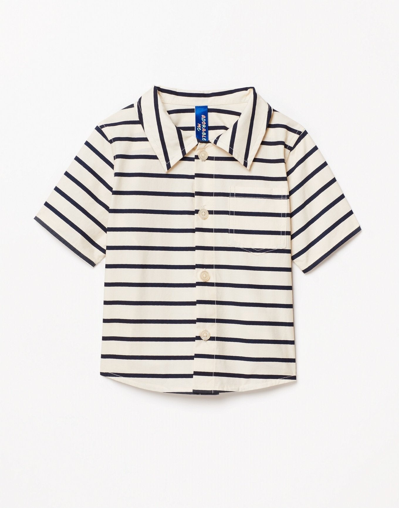 Outlines Kids Wyatt in color Pin and shape shirt