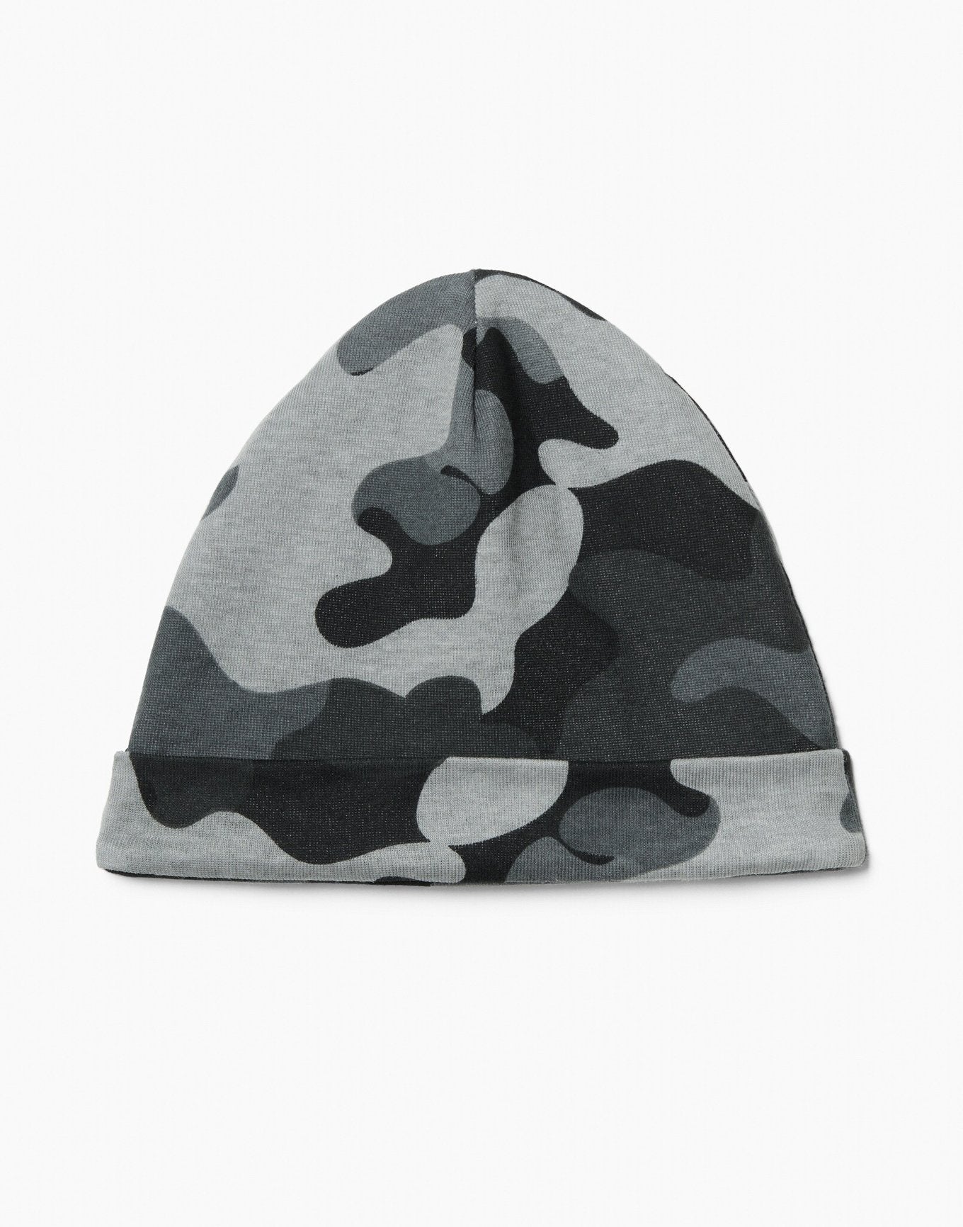 Outlines Kids Royal in color Black Camo and shape cap hat & beanie
