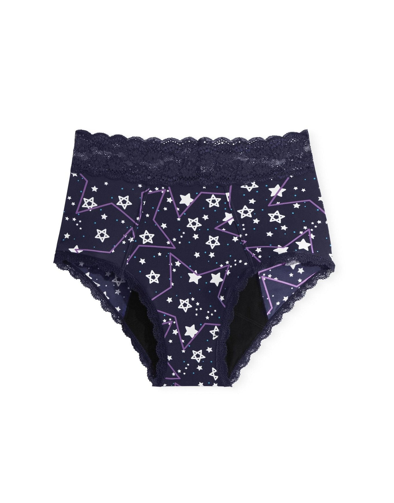 Joyja Amelia period-proof panty in color Seeing Stars C01 and shape high waisted