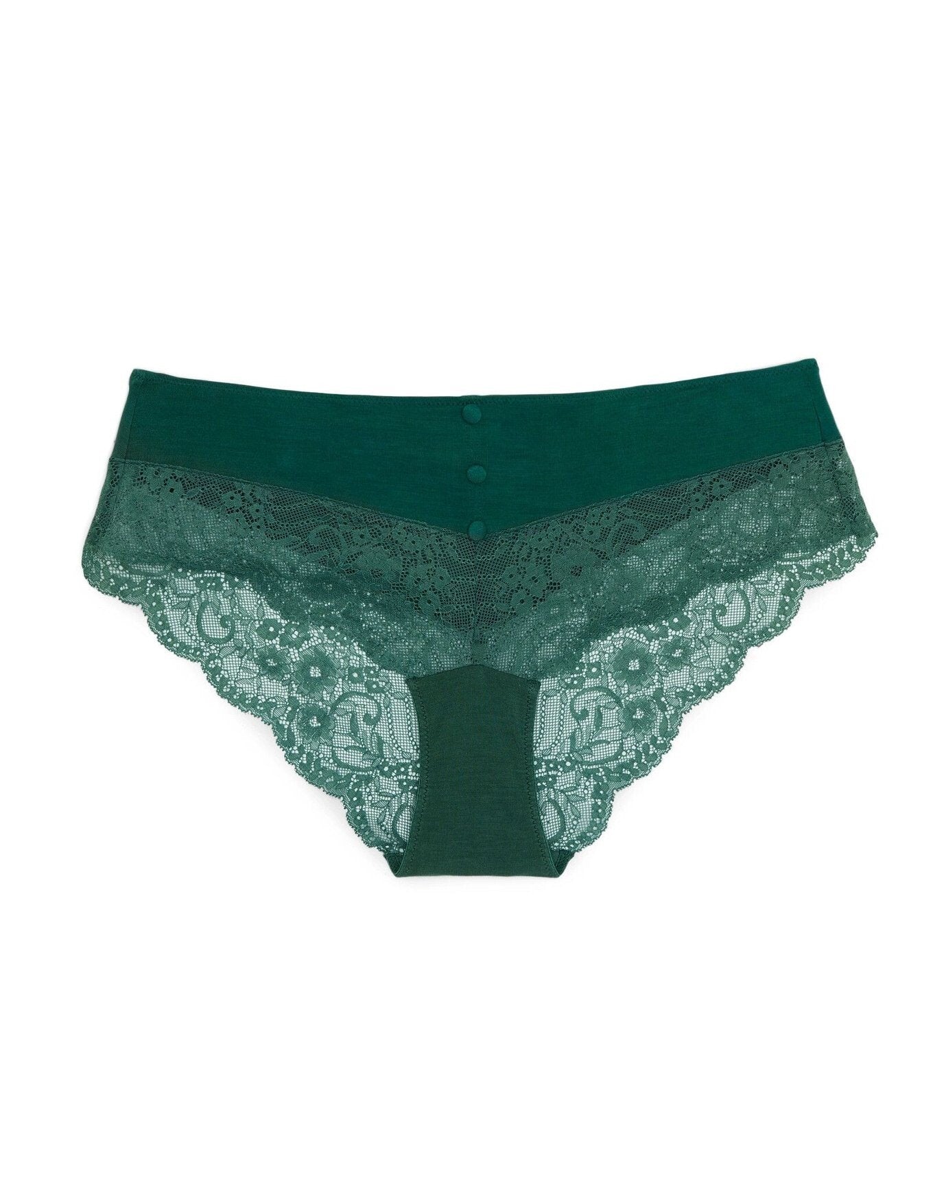 Adore Me Anja Hipster in color Trekking Green and shape hipster