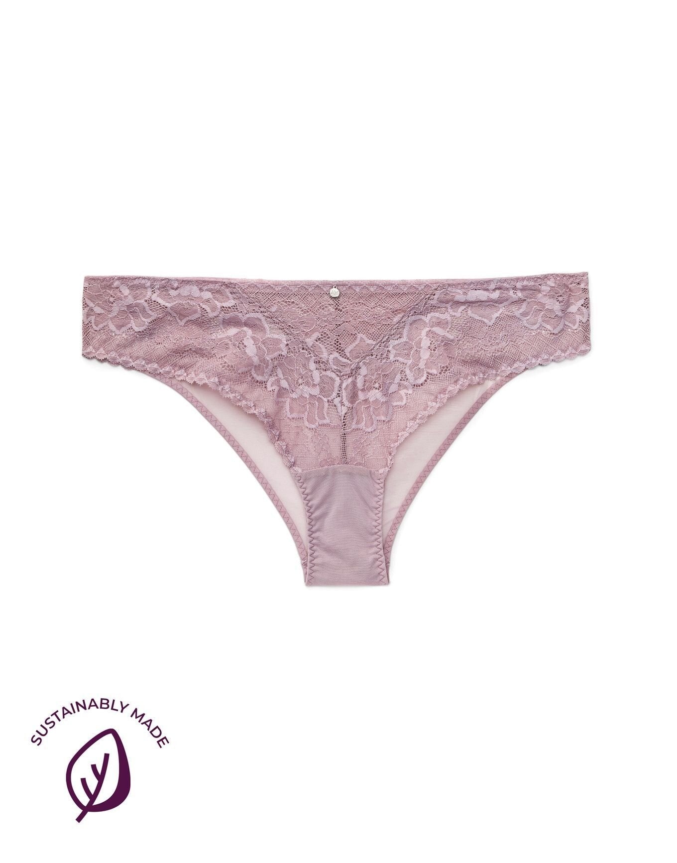 Adore Me Faira Cheeky in color Elderberry and shape cheeky