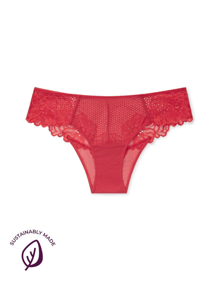 Adore Me Marella Cheeky in color Cayenne and shape cheeky